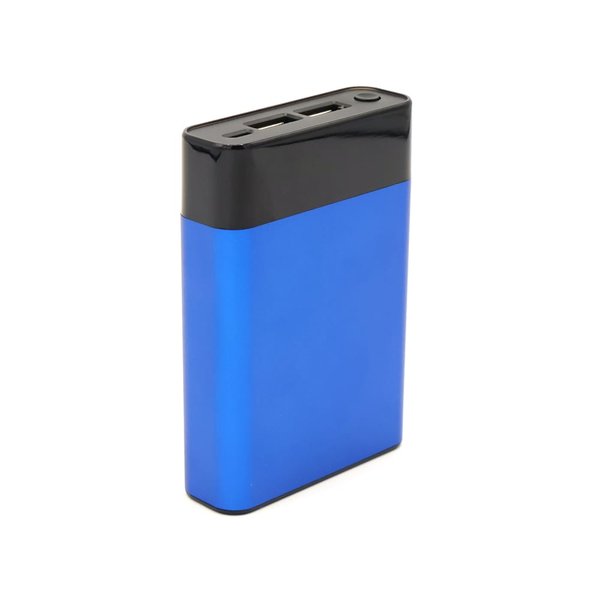 Внешний аккумулятор в металлическом корпусе Apria, 10000 mAh - Внешний аккумулятор в металлическом корпусе Apria, 10000 mAh, синий