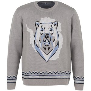джемпер totem bear, серый