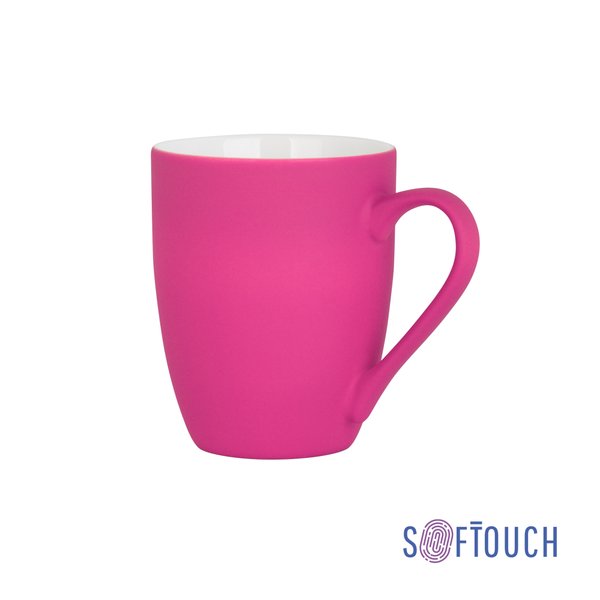 Кружка "Trend", покрытие soft touch - Кружка "Trend", покрытие soft touch фуксия