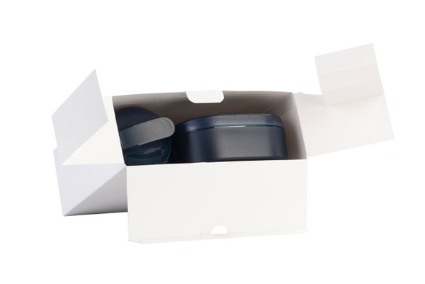 Набор "Eat&Drink box": бутылка, ланч-бокс - Набор "Eat&Drink box": бутылка, ланч-бокс синий