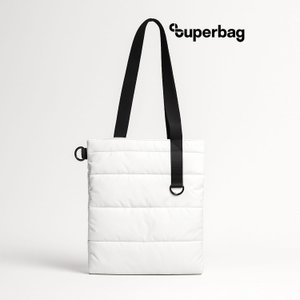 Шоппер Superbag Bubble, стёганый, с магнитной кнопкой
