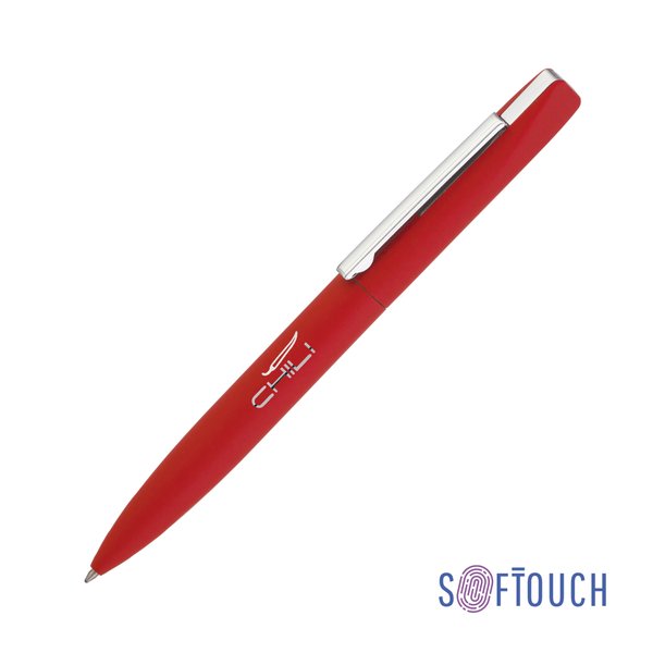 Ручка шариковая "Mercury", покрытие soft touch - Ручка шариковая "Mercury", покрытие soft touch красный