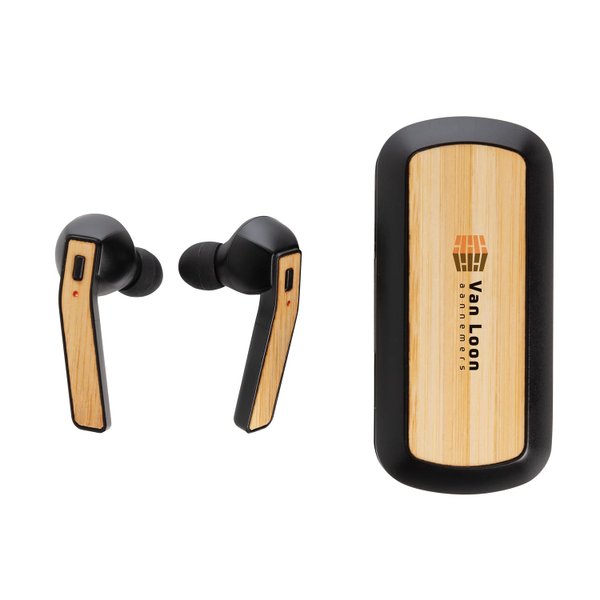 Наушники Bamboo Free Flow TWS с чехлом для зарядки - Наушники Bamboo Free Flow TWS с чехлом для зарядки
