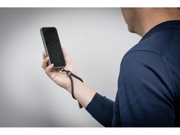 Ремешок-держатель для телефона с зарядным кабелем USB-C - USB-C «Lany Wristband Charge Eco» - Ремешок-держатель для телефона с зарядным кабелем USB-C - USB-C «Lany Wristband Charge Eco»