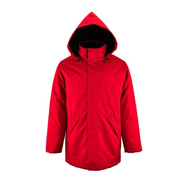 Куртка-парка унисекс ROBYN 170 - Куртка мужская ROBYN, красный, 3XL, 100% п/э, 170 г/м2