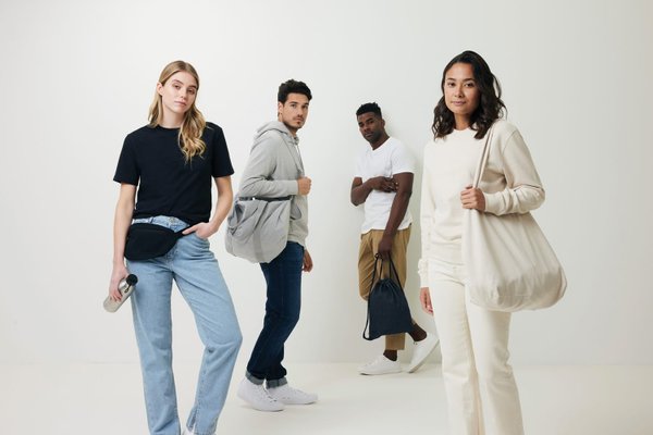 Футболка Iqoniq Bryce из переработанного хлопка, унисекс, 180 г/м² - Футболка Iqoniq Bryce из переработанного хлопка, унисекс, 180 г/м²