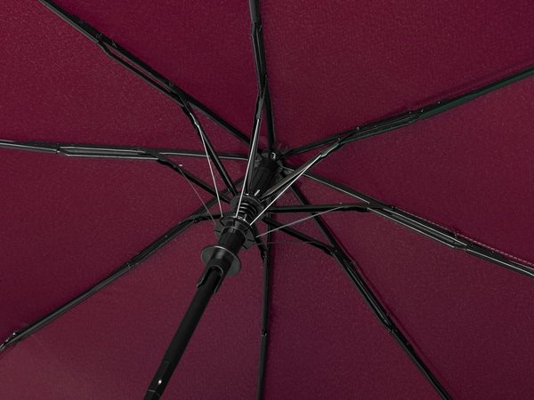 Зонт-полуавтомат складной «Roof» с куполом из переработанного пластика - Зонт-полуавтомат складной «Roof» с куполом из переработанного пластика