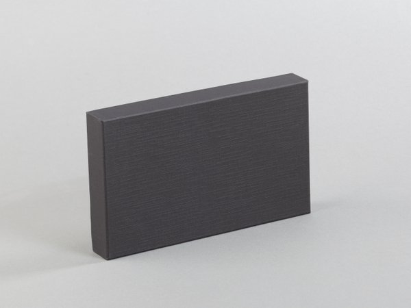 Подарочная коробка без ложемента (крышка-дно, 20 х 2,7 х 12,2 см) - Подарочная коробка без ложемента (крышка-дно, 20 х 2,7 х 12,2 см) черный