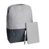 Подарочный набор READYPACK: рюкзак, ручка, блокнот, серый