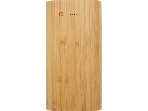 Портативное зарядное устройство «Tulda» из бамбука, 20000 mAh - Портативное зарядное устройство «Tulda» из бамбука, 20000 mAh