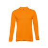 Рубашка-поло мужская BERN, д/р, оранжевый, 3XL, 100% хлопок, плотность 210 г/м2