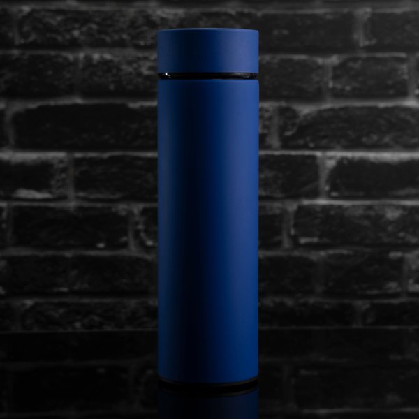 Термос Reactor софт-тач с датчиком температуры - Термос Reactor софт-тач с датчиком температуры (синий)
