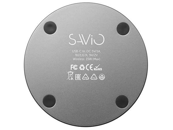Беспроводное зарядное устройство «Ironwood N4», 15 Вт - Беспроводное зарядное устройство «Ironwood N4», 15 Вт