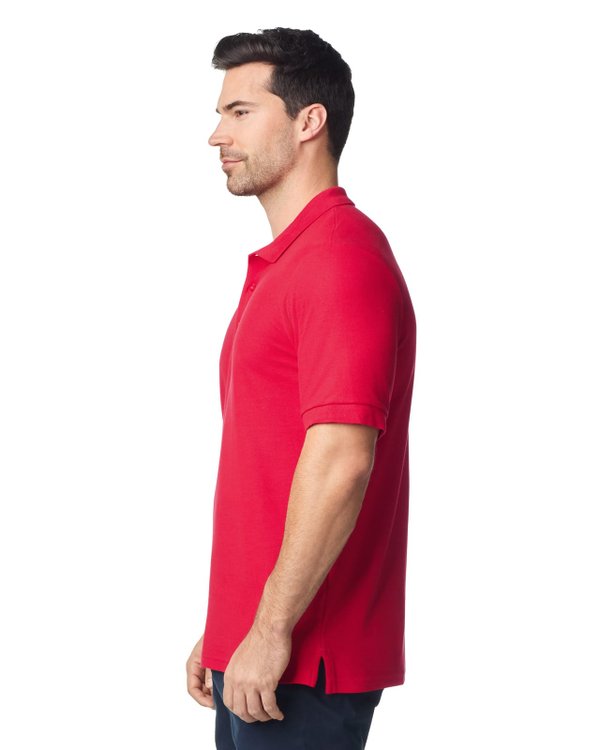 Футболка поло PREMIUM COTTON ADULT DOUBLE PIQUE - Футболка поло PREMIUM COTTON ADULT DOUBLE PIQUE, КРАСНЫЙ S