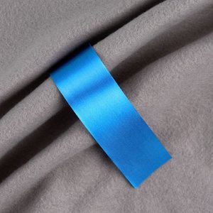 лента сатиновая satin 35 xl, голубая, 200 см