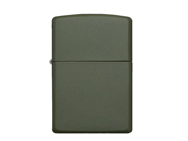 Зажигалка ZIPPO Classic с покрытием Green Matte - Зажигалка ZIPPO Classic с покрытием Green Matte
