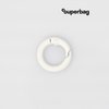 Карабин-кольцо Ring для обвеса, d=2см (белый)