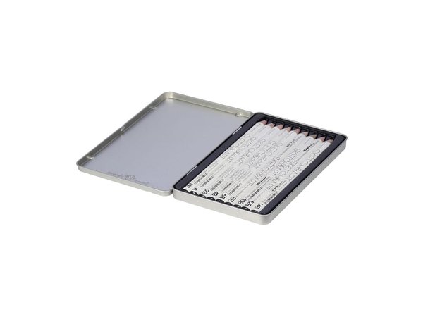 Набор из 9 утолщенных чернографитовых карандашей «Sketch & Art» HB - 14B - Набор из 9 утолщенных чернографитовых карандашей «Sketch & Art» HB - 14B