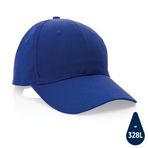 бейсболка impact из переработанного хлопка aware™, 6 клиньев, 190 г/м2