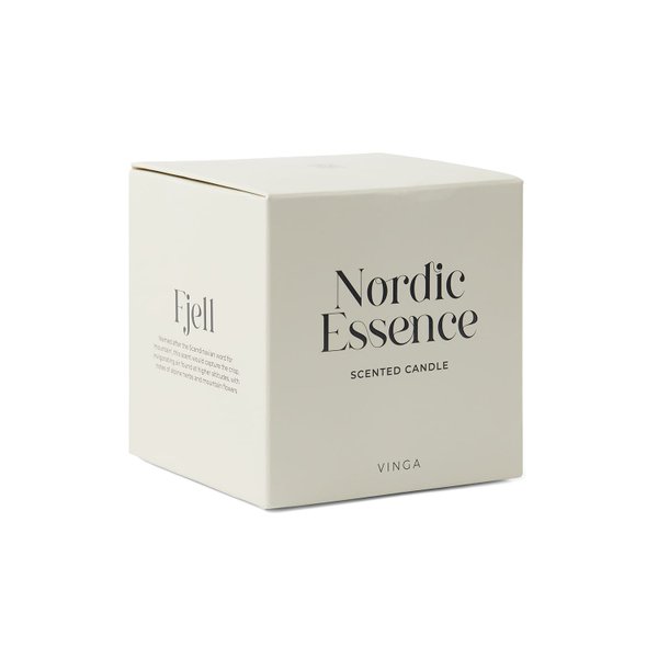 Большая ароматическая свеча VINGA Nordic Essence в стекле - Большая ароматическая свеча VINGA Nordic Essence в стекле