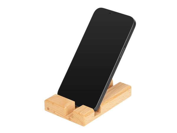 Подставка для смартфона и планшета из массива бука «Prop» - Подставка для смартфона и планшета из массива бука «Prop»