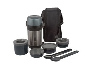 термос контейнерами и ложкой thermos jls-1601