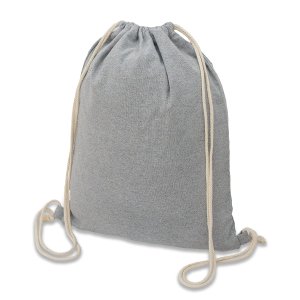 серый рюкзак preston из хлопка плотностью 340 г/м2