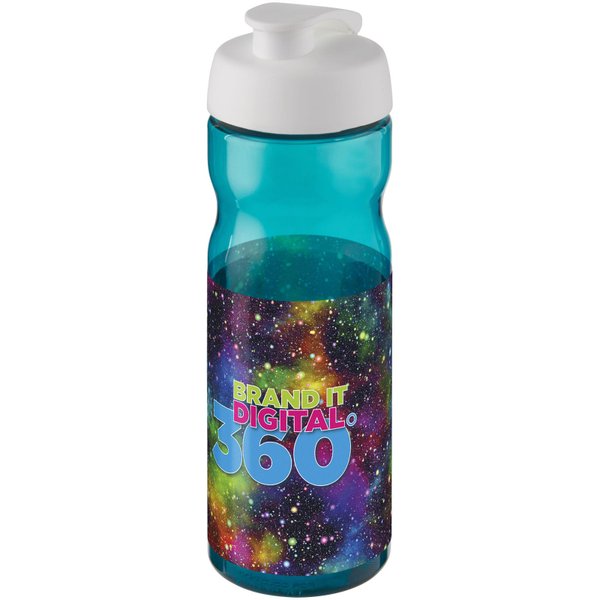 Спортивная бутылка H2O Active® Base 650 мл с откидной крышкой - Спортивная бутылка H2O Active® Base 650 мл с откидной крышкой