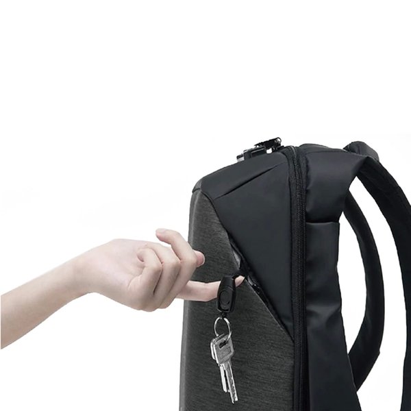 Рюкзак KORIN ClickPack 46х34х16 см, черный - Рюкзак KORIN ClickPack 46х34х16 см, черный/серый