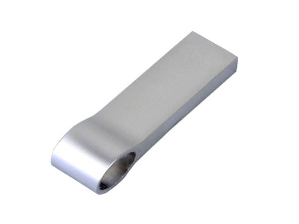 USB 2.0-флешка на 512 Мбайт с мини чипом и боковым отверстием для цепочки - USB 2.0-флешка на 512 Мбайт с мини чипом и боковым отверстием для цепочки