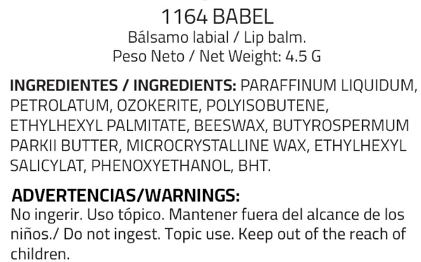 Бальзам для губ BABEL - Бальзам для губ BABEL, королевский синий