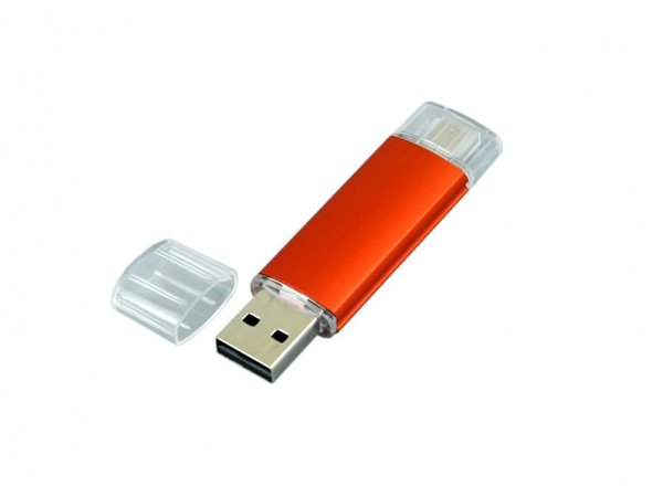 USB 2.0/micro USB- флешка на 32 Гб - USB 2.0/micro USB- флешка на 32 Гб