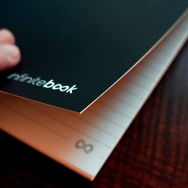 Infinitebook LINED A5. A5 INFINITEBOOK с гибкой обложкой и 15 линованными страницами - Infinitebook LINED A5. A5 INFINITEBOOK с гибкой обложкой и 15 линованными страницами