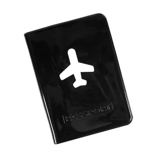 Обложка для паспорта "Flight" - Обложка для паспорта "Flight" 10 x 13,8 см, ПВХ, черный
