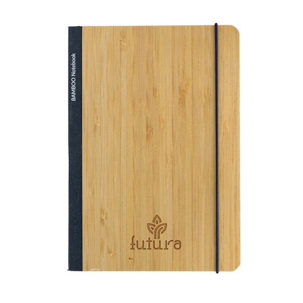 Блокнот Scribe с обложкой из бамбука, А5, 80 г/м² - Блокнот Scribe с обложкой из бамбука, А5, 80 г/м²