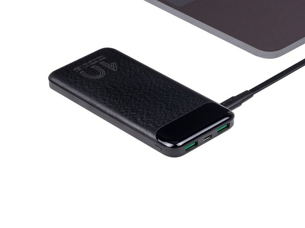 Внешний аккумулятор с дисплеем, 10000 mAh - Внешний аккумулятор с дисплеем, 10000 mAh