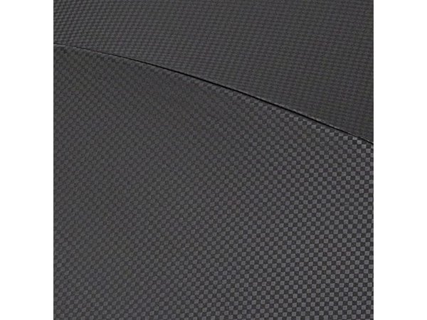 Зонт-трость «Carbon» с куполом из переработанного пластика - Зонт-трость «Carbon» с куполом из переработанного пластика