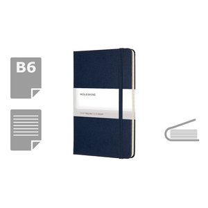 блокнот moleskine примерно формата b6