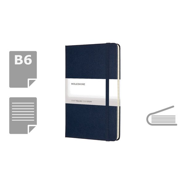 Блокнот MOLESKINE примерно формата B6 - Блокнот MOLESKINE примерно формата B6