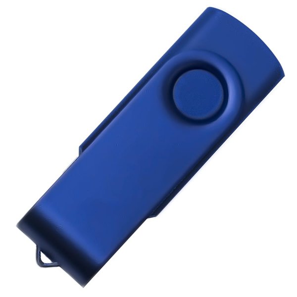 USB flash-карта DOT (32Гб) - USB flash-карта DOT (32Гб), синий, 5,8х2х1,1см, пластик, металл