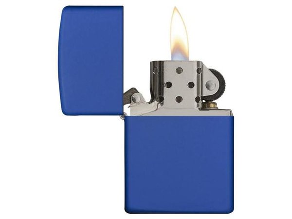 Зажигалка ZIPPO Classic с покрытием Royal Blue Matte - Зажигалка ZIPPO Classic с покрытием Royal Blue Matte