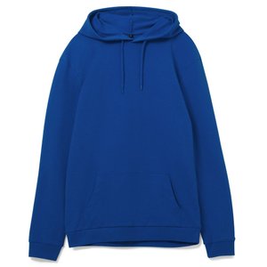 толстовка с капюшоном унисекс hoodie, ярко-синяя