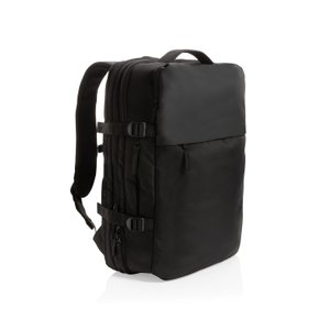 рюкзак для путешествий swiss peak из rpet aware™ с регулируемым объемом, 15.6"