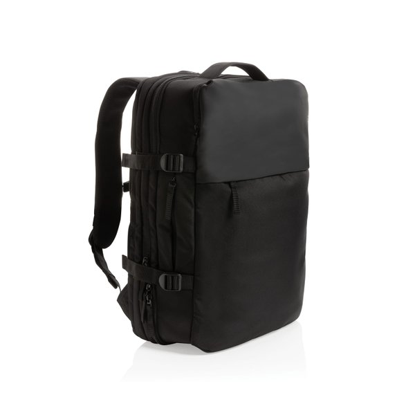 Рюкзак для путешествий Swiss Peak из rPET AWARE™ с регулируемым объемом, 15.6" - Рюкзак для путешествий Swiss Peak из rPET AWARE™ с регулируемым объемом, 15.6"