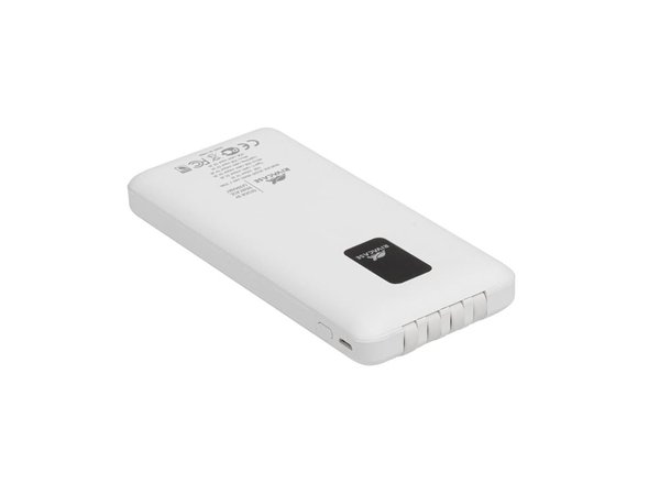 Внешний аккумулятор с дисплеем и встроенными кабелями VA2210, 10000 mAh - Внешний аккумулятор с дисплеем и встроенными кабелями VA2210, 10000 mAh
