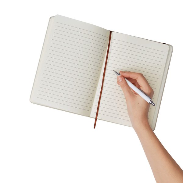 Блокнот Writer A5, коричневый - Блокнот Writer A5, коричневый