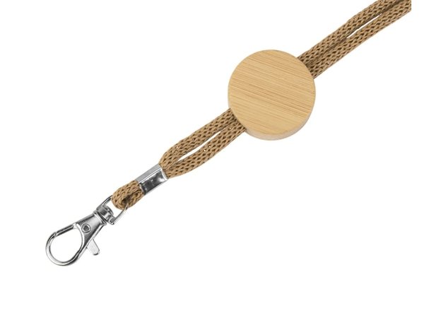 Ланъярд «Franklinia» из переработанной бумаги и бамбука - Ланъярд «Franklinia» из переработанной бумаги и бамбука