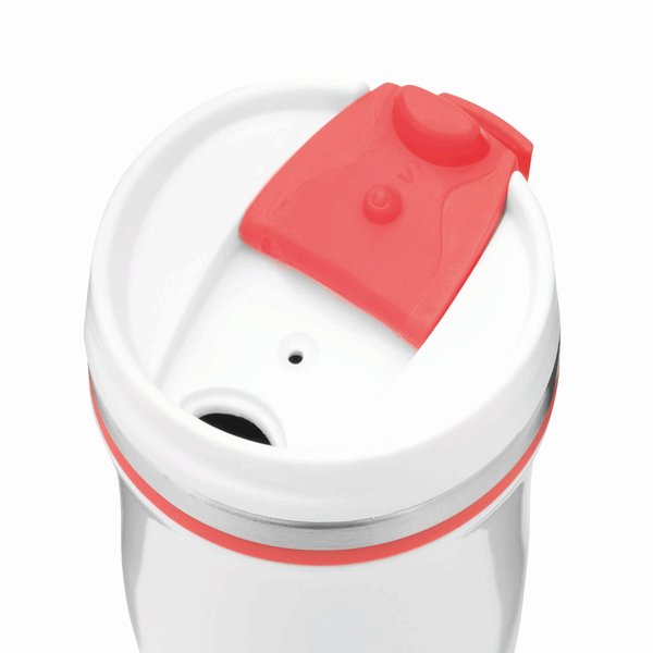 Термокружка CREMA, красная - Термокружка CREMA, красная