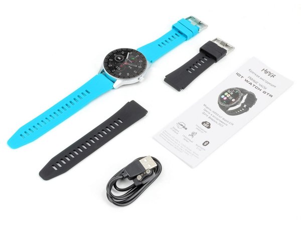 Умные часы «IoT Watch GTR», 2 ремешка в комплекте - Умные часы «IoT Watch GTR», 2 ремешка в комплекте