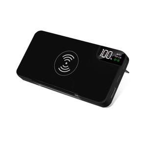 внешний аккумулятор gpro qi, с беспроводной зарядкой 10000 mah
